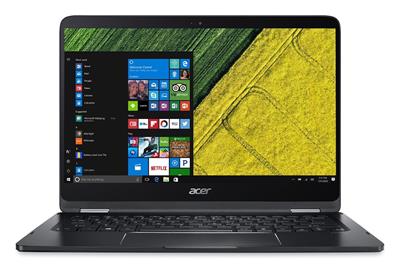 Acer Spin 7 (SP714-51-M23G) i7-7Y7/8GB+N/256GB SSD+N/HD Graphics/14" FHD IPS Multi-touch/BT/W10 Pro/Black 