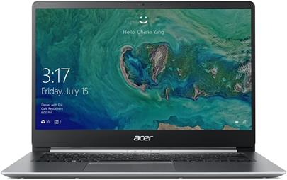 Acer Swift 1 (SF114-32-P1RE) Pentium N5000/4GB+N/A/128GB SSD M.2+N/A/HD Graphics/14"FHD IPS LED matný/BT/W10 Home in S mode/Silve
