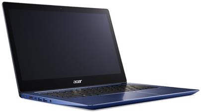 Acer Swift 3 (SF314-52-54TF) Core i5-8250U/8GB+N/A/256GB SSD+N/14" FHD IPS LCD/HD Graphics/W10 Home/Blue