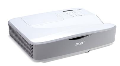 Acer U5530 DLP/3D/1920x1080 1080p/3000 ANSI/18000:1/VGA,2xHDMI,USB,RJ45/repro 1x16W/4,6 Kg/Ultra Short Throw