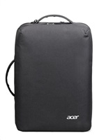 Acer Urban backpack 3in1 (batoh/brašna do ruky/brašna přes rameno), 15.6"-17,3", černý, dvě velké kapsy, 30 x 12 x 44cm, 0,85 kg