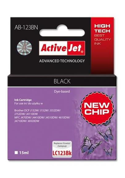 ActiveJet ink Brother LC123 / LC125Bk AB-123BN 15 ml