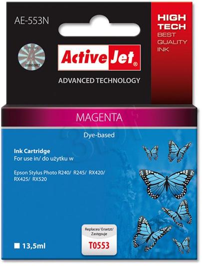 ActiveJet Ink cartridge Eps T0553 R240/R245 Magenta - 12,5 ml AE-553