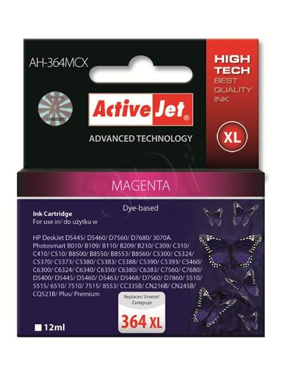 ActiveJet Ink cartridge HP CB324 No. 364XL Premium Mag XL - 12 ml AH-C24