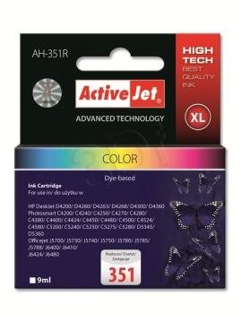 ActiveJet Ink cartridge HP CB337 Premium Color AH-351R 9 ml