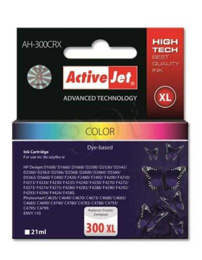 ActiveJet Ink cartridge HP CC644EE Premium 300XL Color - 21 ml AH-300CRX