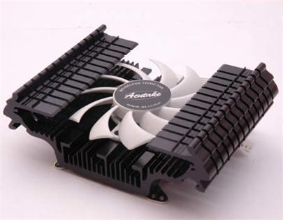 Acutake ACU-DVR 01 DarkVGA Rectangle, chladič karet, (113x80x40), GeForce 4, FX 5700, 5800, 5900, 5950, 5900 LE,