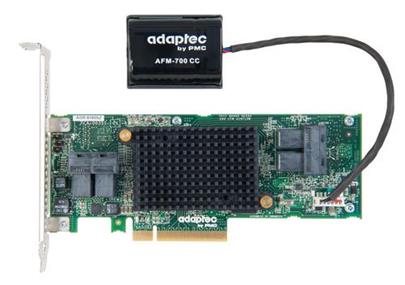 ADAPTEC RAID 81605ZQ Single SAS/SATA 16 portů, x8 PCIe Gen 3, paměť 1024MB