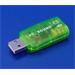 Adaptér USB -> Audio (2x stereo jack 3,5mm)