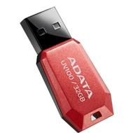 ADATA DashDrive™ Series UV100 32GB USB 2.0 flashdisk, slim, červený