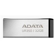 ADATA Flash Disk 128GB UR350, USB 3.2 Dash Drive, kov černá