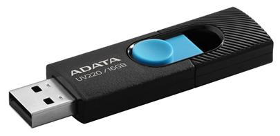 ADATA flash disk 16GB  UV220 USB 2.0 modro-černý