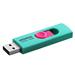 ADATA flash disk 16GB  UV220 USB 2.0 zeleno-růžový