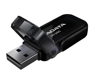 ADATA Flash disk UV240 8GB / USB 2.0 / černá
