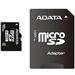 ADATA micro SDHC karta 16GB Class 4 + adaptér na SDHC