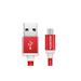 ADATA Micro USB kabel pletený 1m červený