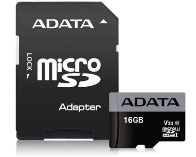 ADATA MicroSDHC 16GB U3 V30S 95MB/s + adapter