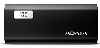 ADATA PowerBank P12500D - externí baterie pro mobil/tablet 12500mAh, 2,1A, černá