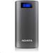 ADATA PowerBank P20000D - externí baterie pro mobil/tablet 20000mAh, 2,1A, tmavě šedá/dark grey