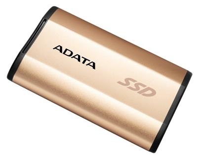 ADATA SE730H 256GB SSD / Externí / USB 3.1 Gen 2 Type-C / zlatý