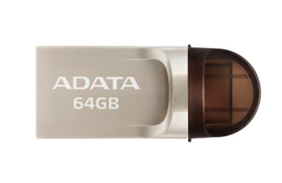 ADATA UC370 Flash 64GB, USB 3.1, Type C, OTG Gold