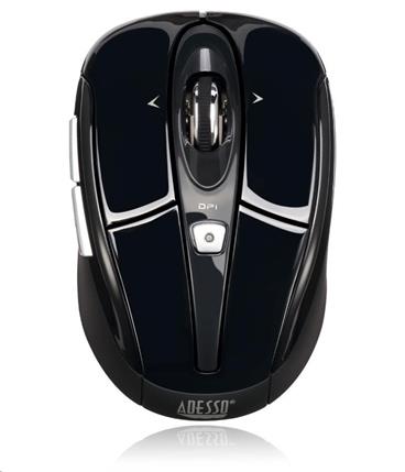 ADESSO myš iMouse S60B Nano, bezdrátová, optická, černá