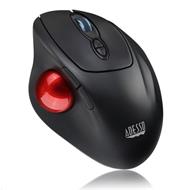 ADESSO myš iMouse T30, bezdrátová, optická, trackball, černá