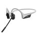AfterShokz OpenComm, Bluetooth sluchátka před uši s mikrofonem, světle šedá