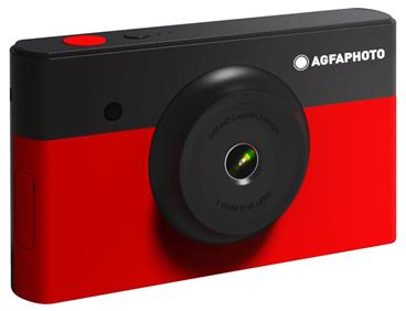 AGFA PHOTO Realipix Mini S/ 10 MPix/ 1,7" LCD/ 2v1 kamera a tiskárna/ Červená