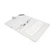AIREN AiTab Leather Case 4 with USB Keyboard 10" WHITE (CZ/SK/DE/UK/US.. layout)