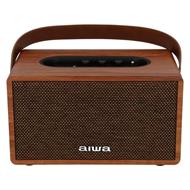 AIWA MI-X150 Retro Plus/ Reproduktor / 2x30W/ BT/ AUX IN/ TWS/ Hnědý