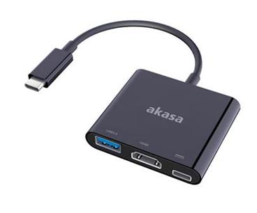 AKASA adaptér Type-C to HDMI / AK-CBCA01-15BK / 15cm