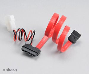 AKASA AK-CB050-40 SATA kabel pro slim mechaniky