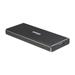 AKASA externí box pro M.2 SSD SATA II/III / AK-ENU3M2-BK / USB3.1 micro-B / hliníkový / černý