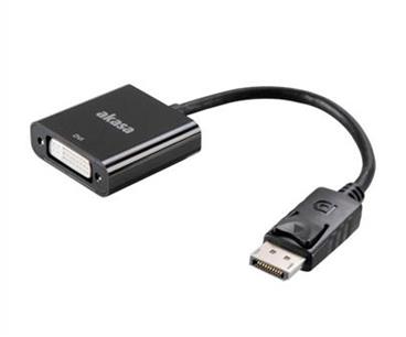 AKASA kabel DisplayPort to DVI konvertor, V1.1, 20cm