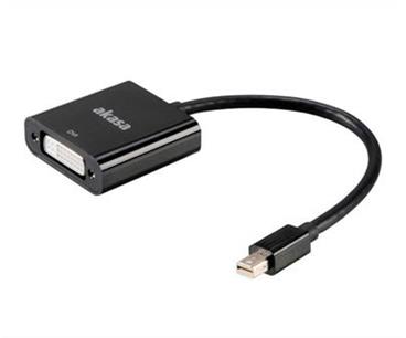 AKASA kabel Mini DisplayPort to DVI konvertor, V1.1, 20cm