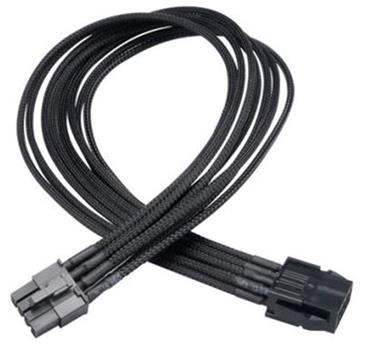 AKASA kabel prodlužovací FLEXA V8/ prodloužení napájecího 8pin kabelu pro VGA/ 40cm