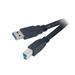 AKASA kabel PROSLIM USB 3.0 Type A na Type B, 1,5m