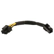 AKASA kabel redukce 4pin na 8pin ATX / 4pin ATX(F) na 8pin ATX(M)/ 15cm