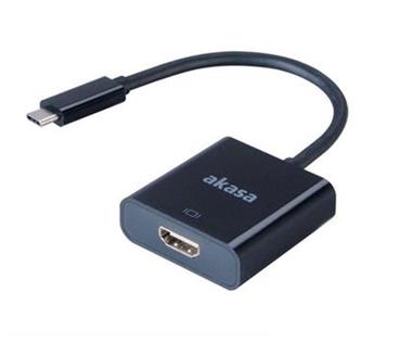 AKASA kabel Typ-C na HDMI adaptér , 15 cm