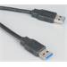 AKASA kabel USB 3.0 Type A-A 1,5m propojovací (A-M/A-M)
