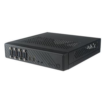AKASA skříň Cypher SPX / A-ITX39-M1B / Thin mini-ITX / 2x USB2.0 / 4x Serial Port / černá