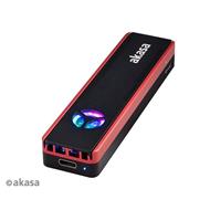 AKASA USB 3.2 Gen 2 ext. rámeček pro M.2 SSD RGB