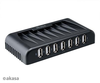 AKASA USB hub 2.0 Connect 7+