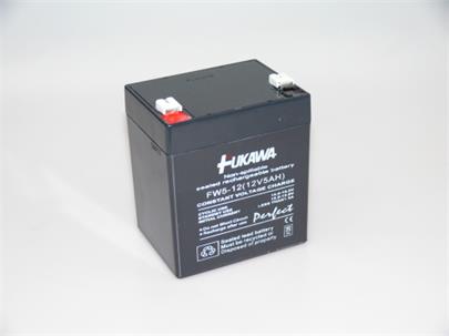 akumulátor FUKAWA FW 5-6 U (6V; 5 Ah; faston F1-4,7mm; životnost 5let)
