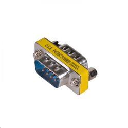 Akyga adaptér D-SUB (9-pin)-M / D-SUB (9-pin)-M/stříbrná