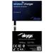 Akyga adaptér QI/Galaxy S5/2-pin/cerná