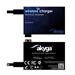 Akyga adaptér QI/Note4/3-pin/cerná