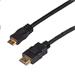 Akyga kabel audio-video/1.0m/HDMI/PVC/černá