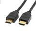Akyga kabel audio-video/HDMI 0.5m/PVC/černá